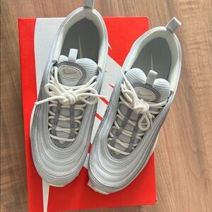 Nike Gray Air Max 97 Sneakers Sleek Design